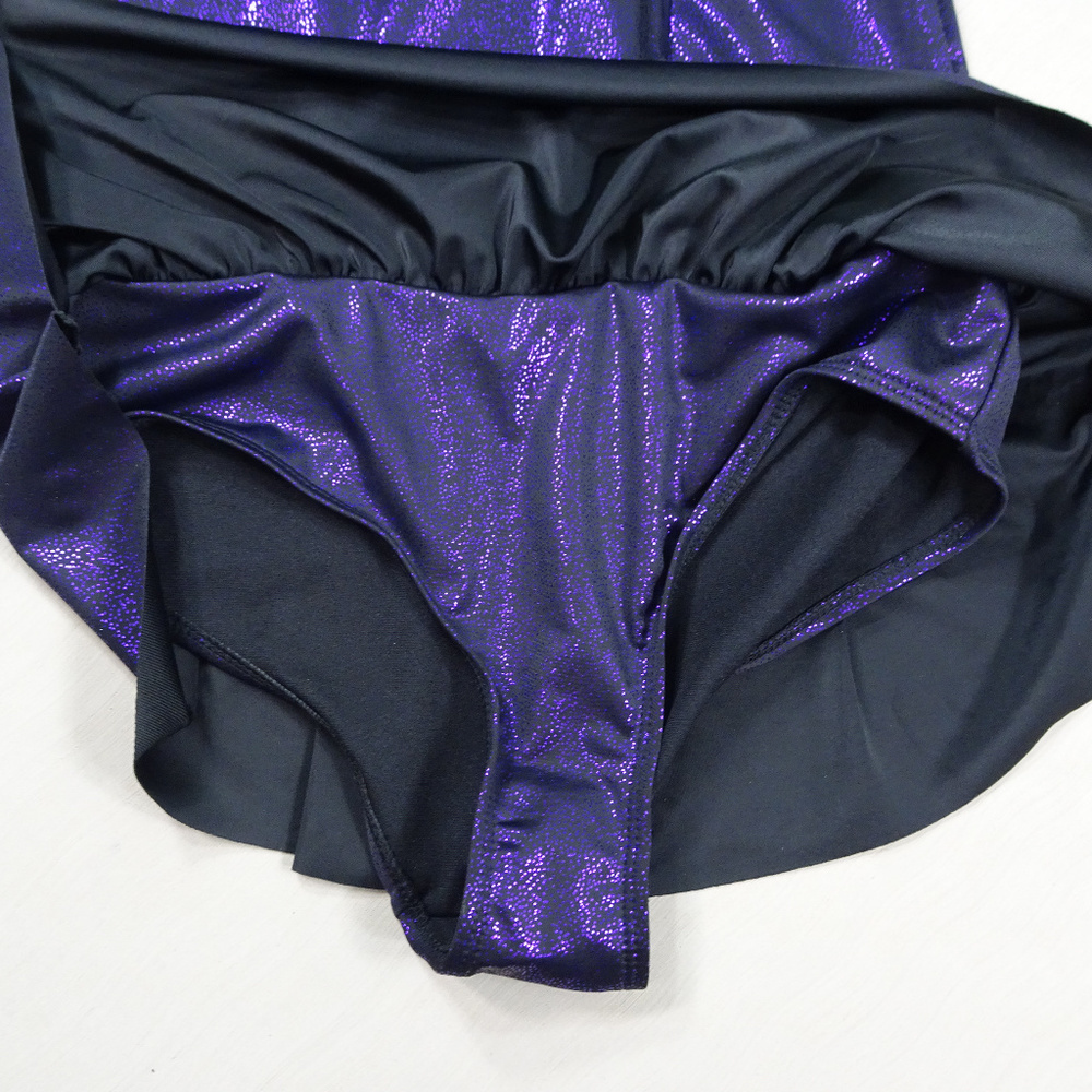 Disney Purple Sparkle One Piece Swimsuit Ursula - Picture 2 of 8